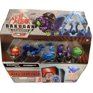 Bakugan Armored Alliance Baku-Gear Pack [ Nillious Ultra + Hydorous Ultra ] NEW